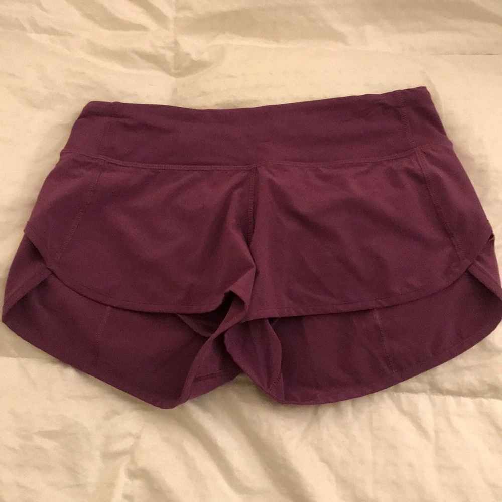 Lululemon speed short sz 4